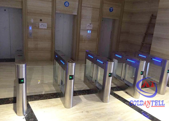 Eğlence Parkı İçin Yüksek Sınıf Salıncak Bariyer Kapısı İki Yönlü Şeritli Otomatik Kart Kaydırma
