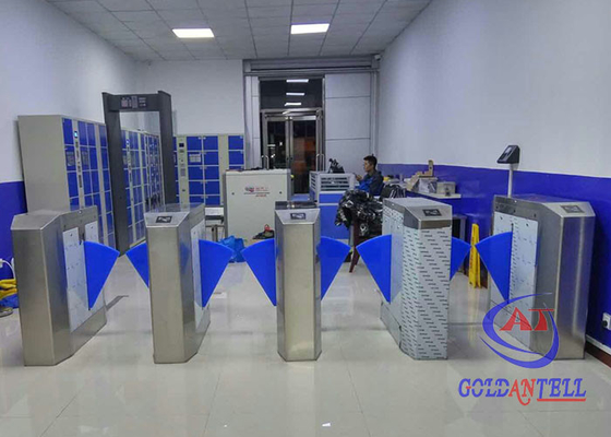 Sıcaklık Kontrollü 600mm Genişlik Metal Dedektörü Güvenlik Kapısından Geçin