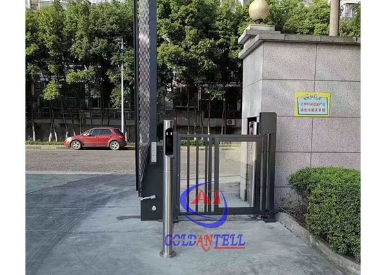 Yarım yükseklikte akıllı yüz barkodu, Ticari Otoparklar için reklam ekipmanı turnikelerini tanımlar