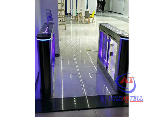 Yüz Tanıma Cam Flap 2.2m Salıncak Bariyer Kapısı