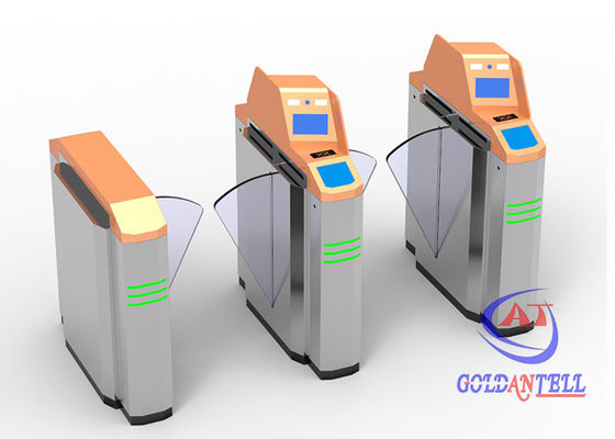 SUS304 CE sertifikalı RFID Kartı Swiping 600mm Genişlik Barkod Tanıma Döner
