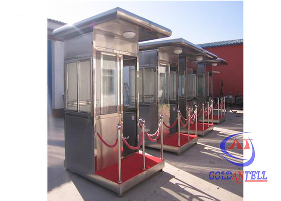 Taşınabilir Kiosk Hafif Sandviç Panel 40Ft Güvenlik Görevlisi Evi