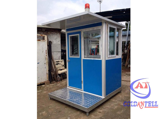 1500x1500x2400mm Sınıf 8.3 Tekerlekli Prefabrik Bekçi Evi