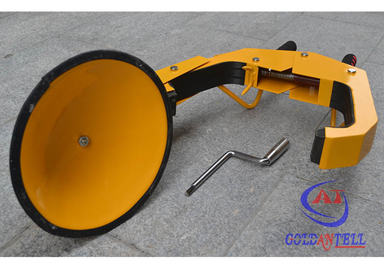 Su Geçirmez Güvenlik Güvenlik Park Genişliği 25cm Araba Tekerlek Kilidi