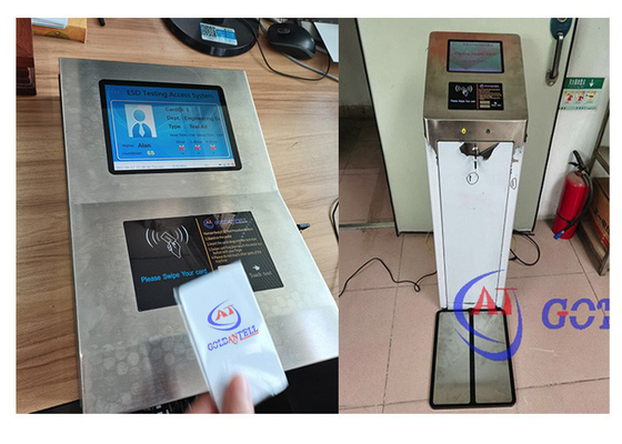 İnsan Vücudu Kapsamlı ESD Kapısı ESD Test Cihazı Antistatik Denetleyici Aracı