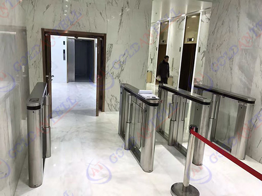 Güvenlik İçin Tam Otomatik RFID Turnike 90CM Geniş Geçiş