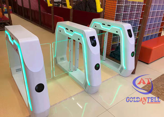 Yüksek Hızlı Optik Yüz Tanıma Turnikeler Anti Crush Swing Kapı Turnikeleri