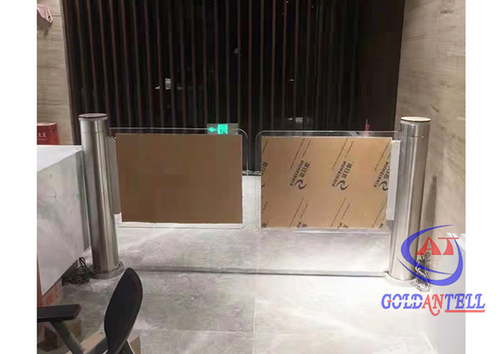 İki Yönlü Erişim Kontrolü Turnike Kapısı 1.1 Metre Destek Engelli Tekerlekli Sandalye
