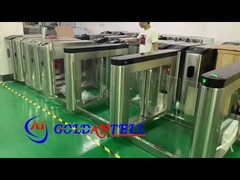 Çift parmak izi kart okuyucu ile GAT-686 salıncak turniket