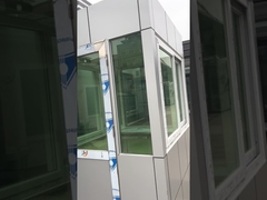 GT5- Tek Odalı Renkli Çelik Yapılar Dışarıda Prefab Güvenlik Ev Güvenlik Dış Güvenlik Booth