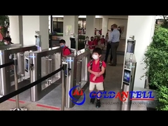 GAT-660 Yüz Tanıma Okul Güvenliği NFC Swing Turnstile Gate