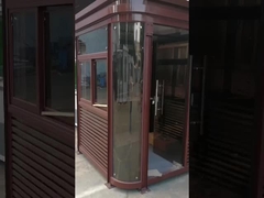GT37-(58s) - Aşırı hava koşulları için modern dış mekan taşınabilir güvenlik bekçisi ev kabin