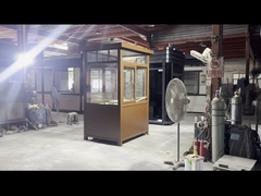 Renkli Çelik Tam donanımlı, özelleştirilebilir tasarım ve renk ile bütünleşik bilet standı