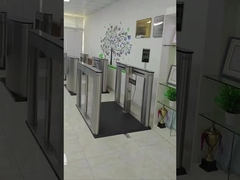 Yüksek Güvenlik 304 SS Sıkıştırma Karşıtı Düşük Gürültülü Yüz Tanıma E Kapısı Kamu Binası için