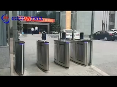 GAT-232 Dışarıdaki Yüz Tarayıcısı RFID Akıllı Kapı Flap Barrier Sistemi Okul Spor Salonu için