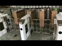 GAT-603 Paslanmaz çelik su geçirmez çift şeritli salıncak bariyer döner çarpışma karşıtı