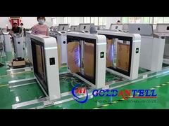 GAT-622 Özel Renk Beyaz Swing Turnstile Hız Kapısı İki yönlü