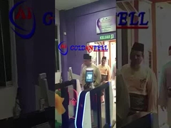 GAT-651 Özelleştir OEM ODM Güvenlik Döner Kapısı Hız Swing Döner Kapısı Gym Sinema Okulu için