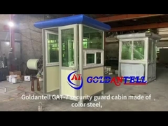 Bekçi Güvenlik Güvenlik Evi Bekleme Kutusu Parka Yönetimi İçin Polis Odası