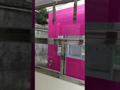 GAT-GT9 Esnek Düzenleme Paslanmaz Çelik 40Ft Prefab Güvenlik Kiosk Evi